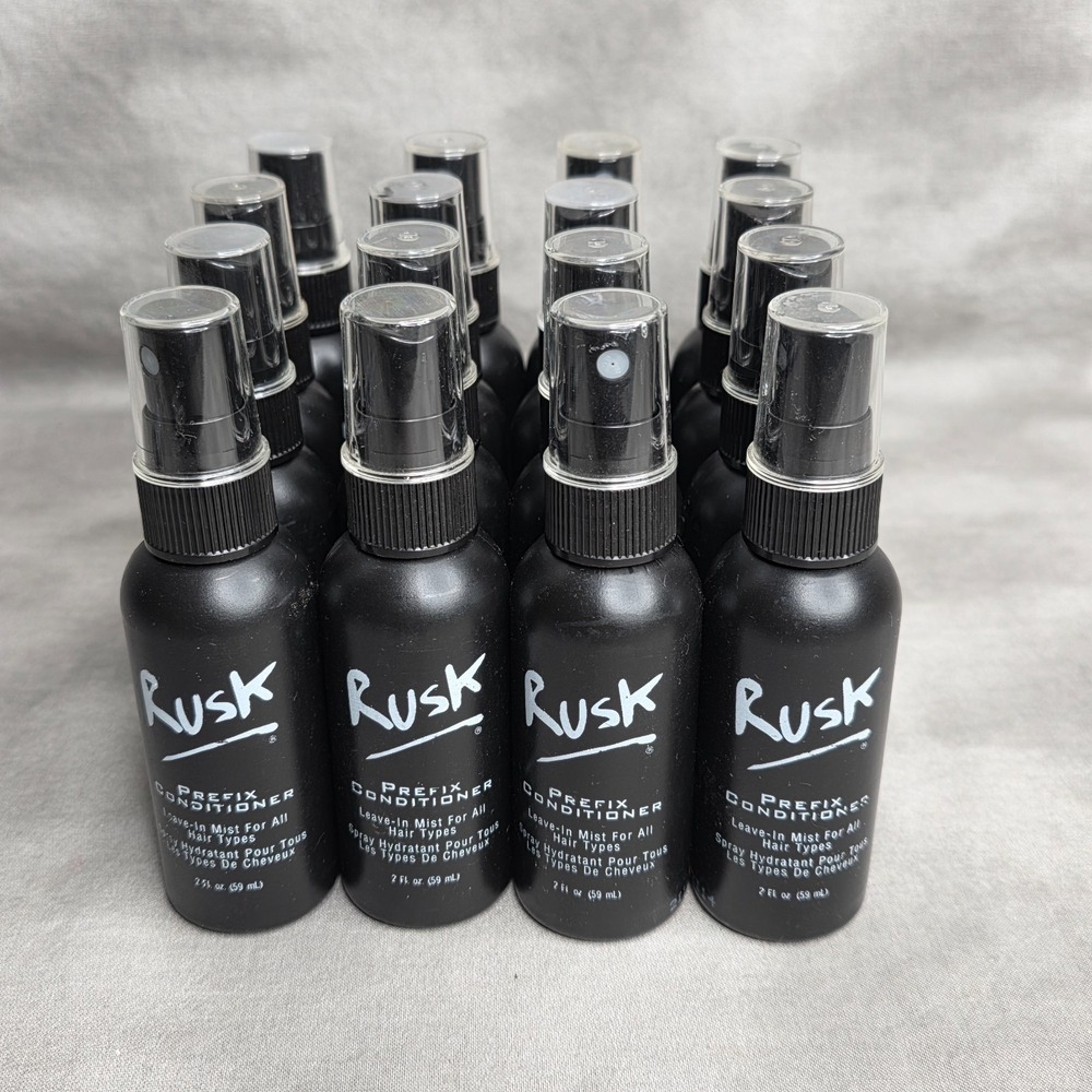 (X16) RUSK Prefix Conditioner Leave-In Spray Mist 2 fl oz ea Discontinued